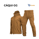 Kit Jaqueta e Calça Militar Impermeável UNISSEX