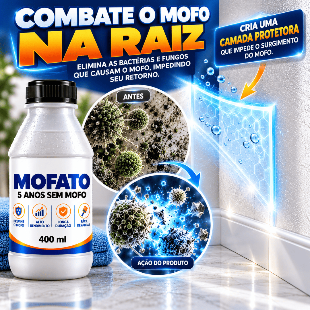 Mofato 400ml - 5 Anos Sem mofo