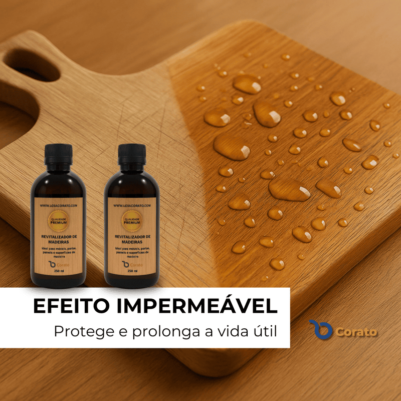 Revitalizador de Madeira Corato 250ml - COMPRE 1 LEVE 2