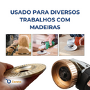 Kit Discos Desbaste para Madeira - 5 Peças