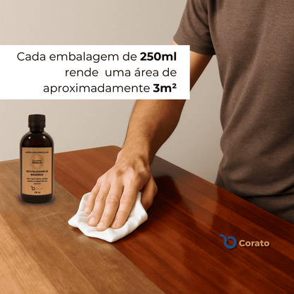 Revitalizador de Madeira Corato 250ml - Compre 1, Leve 2
