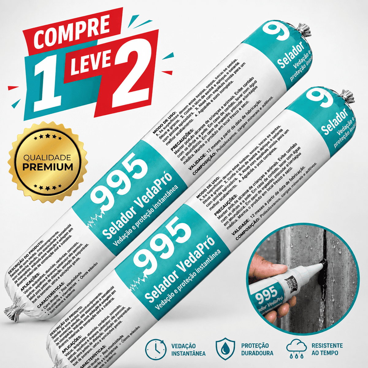 Selador VedaPró Corato 870g - Compre 1 , Leve 2