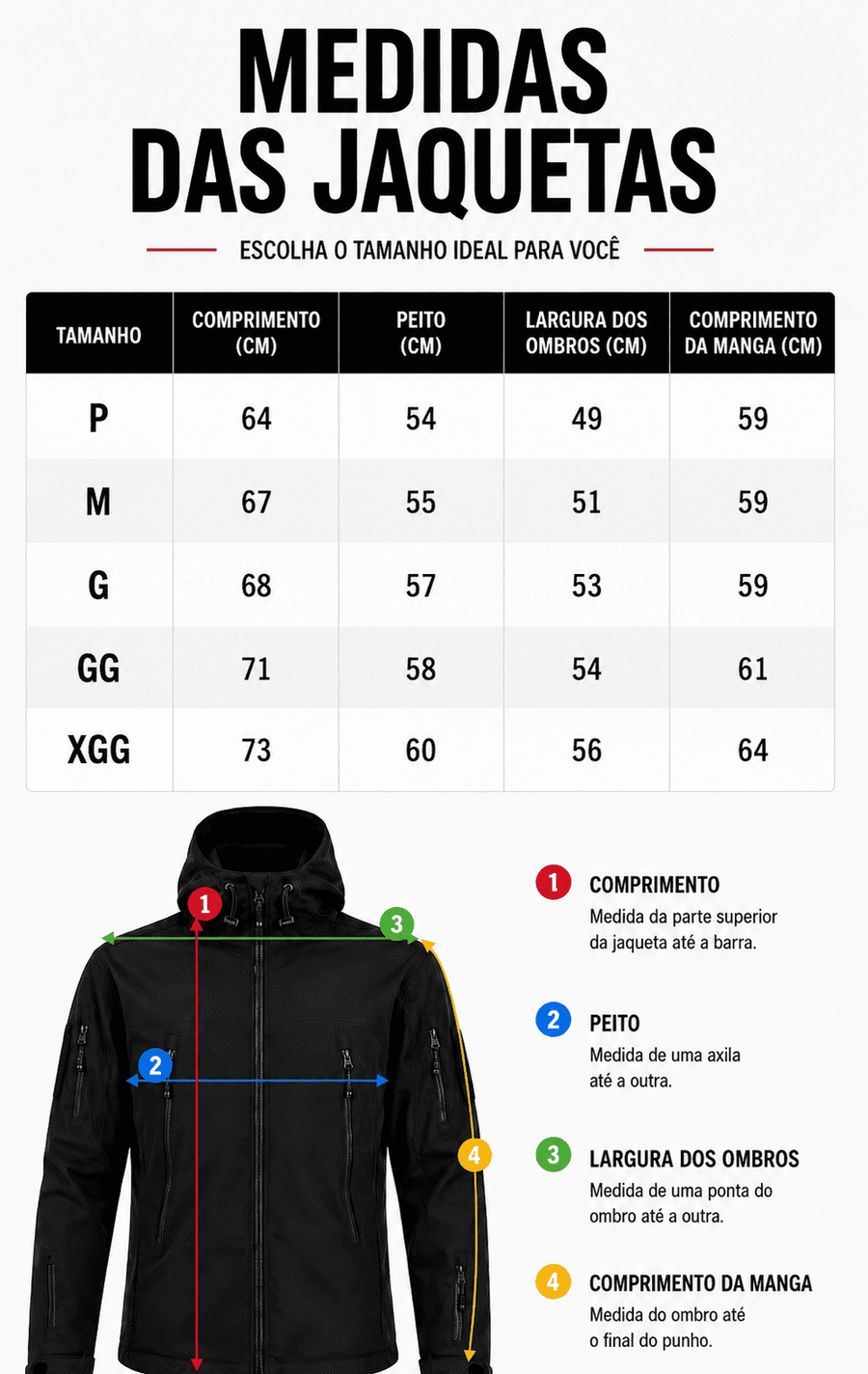 Jaqueta Militar Impermeável - Perfeita para Motociclistas