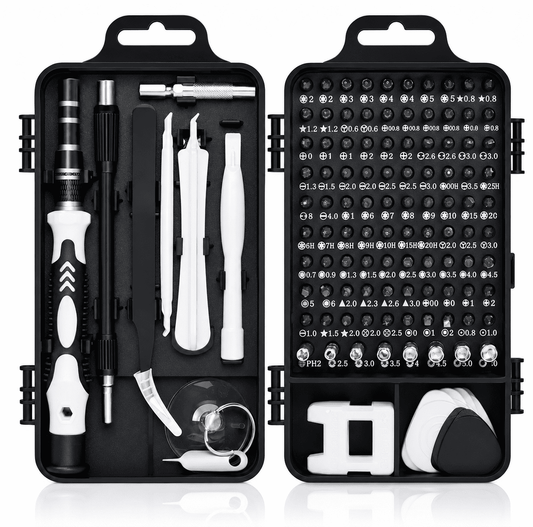 Kit Ferramentas 115 em 1 – Completo para Reparos de Precisão