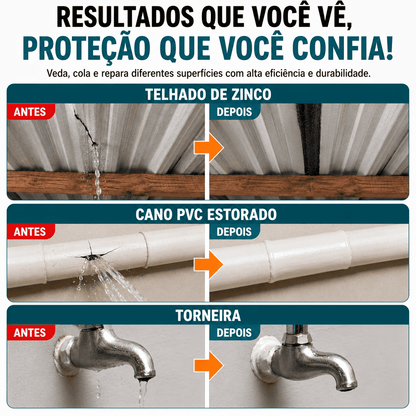 Selador VedaPró Corato 870g - Impermeabilizante Instantâneo