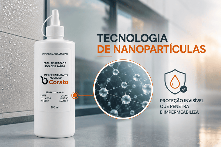 Impermeabilizante Corato 250ml - Perfeito para BOX