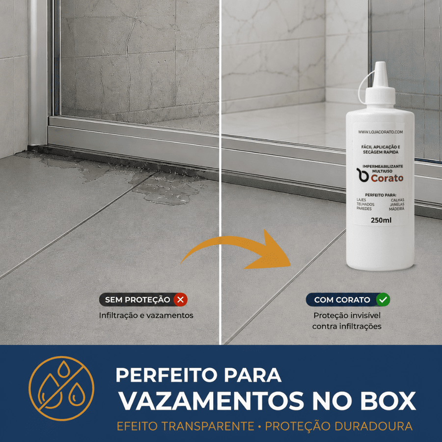Impermeabilizante Corato - Perfeito para Box