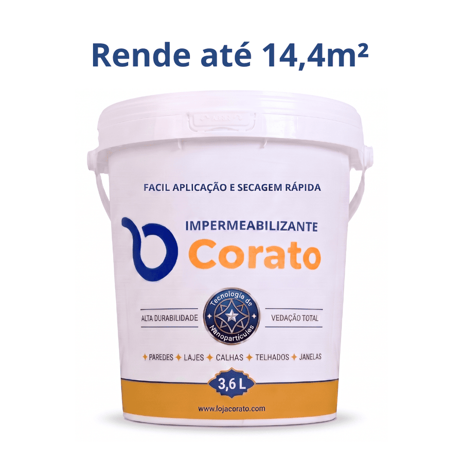 Impermeabilizante Multiuso Corato - Perfeito para Terraços