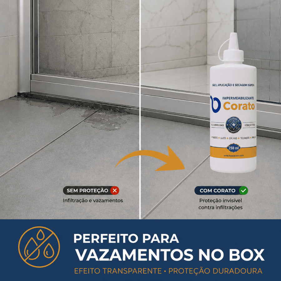 Impermeabilizante Corato - Perfeito para Box