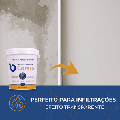 Impermeabilizante Corato - Contra Infiltrações e Vazamentos