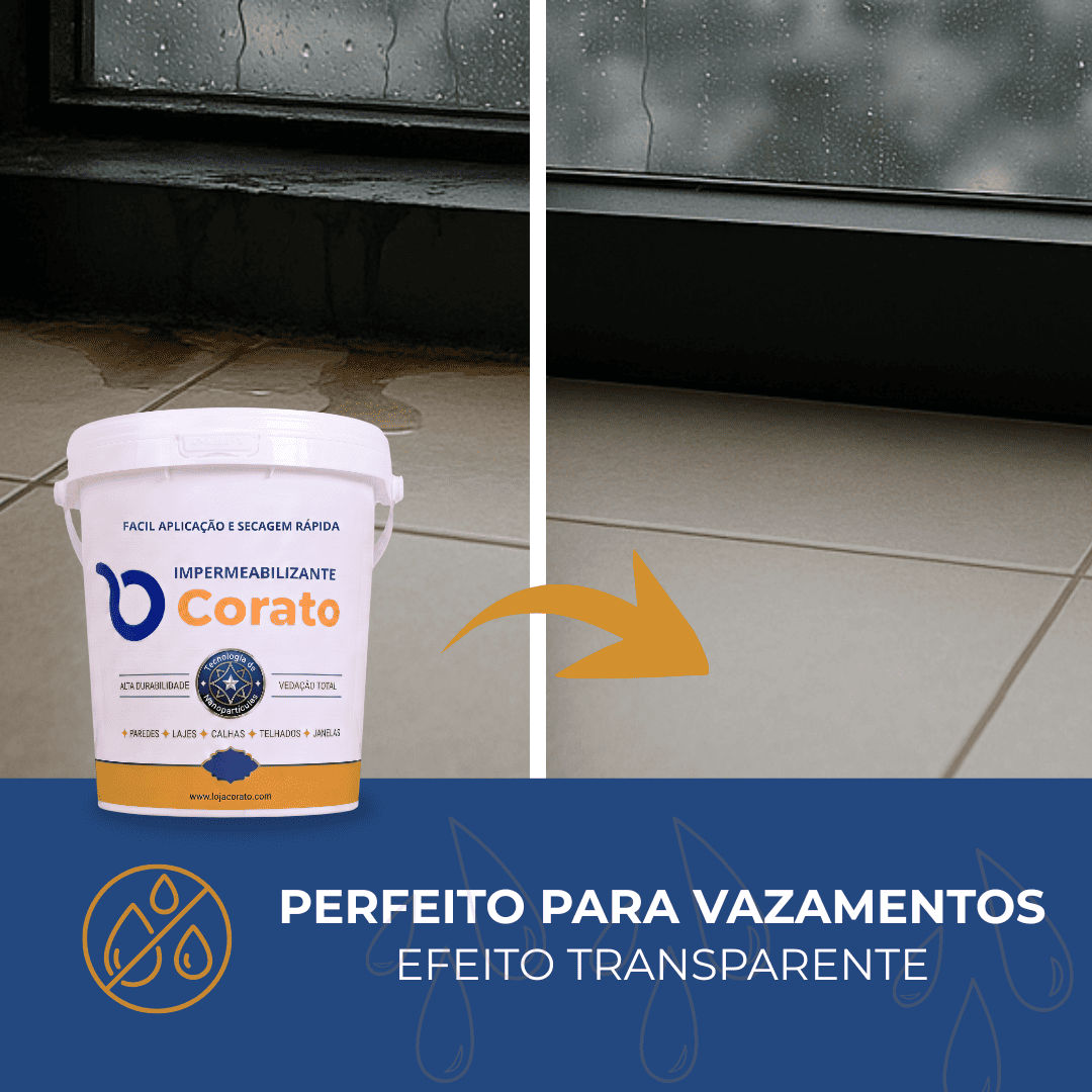 Impermeabilizante Corato - Contra Infiltrações e Vazamentos
