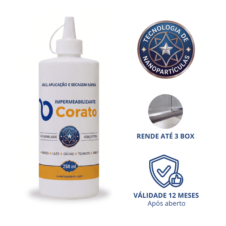 Impermeabilizante Corato - Perfeito para Box