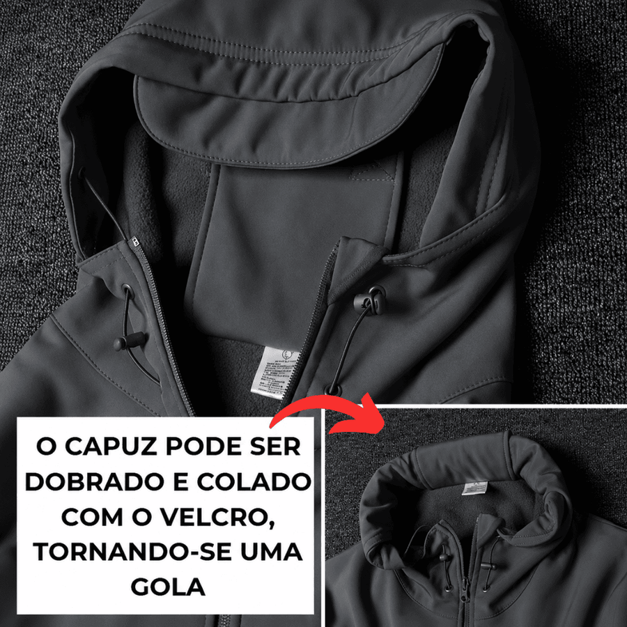 Jaqueta Militar Impermeável - Perfeita para Motociclistas