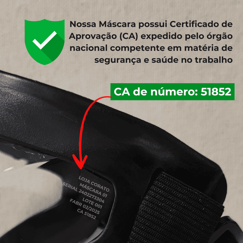 Máscara Protetora Facial