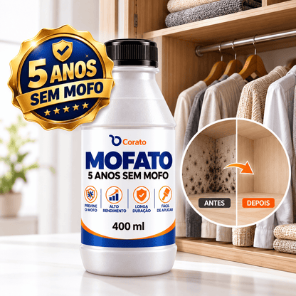 Mofato 400ml – Perfeito para Móveis e Guarda-Roupas | 5 Anos Sem Mofo
