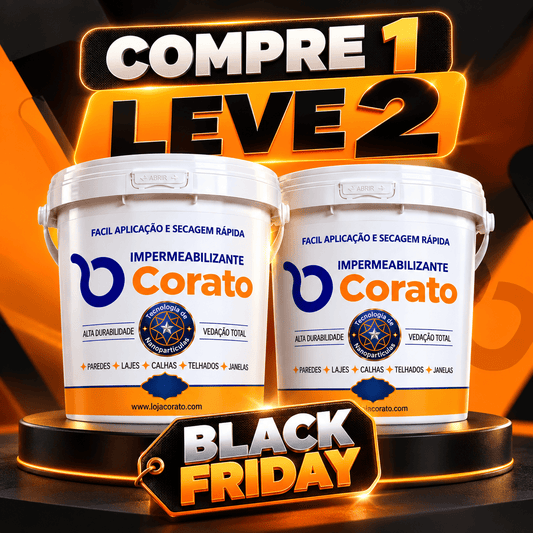 BLACK FRIDAY COMPRE 1, LEVE 2: Impermeabilizante Corato 1 litro