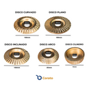 Kit Discos Desbaste para Madeira - 5 Peças