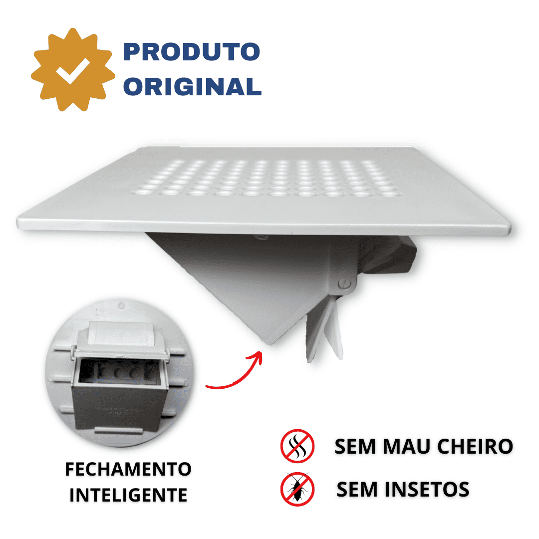 Ralo Inteligente Corato - Contra mau cheiro e insetos