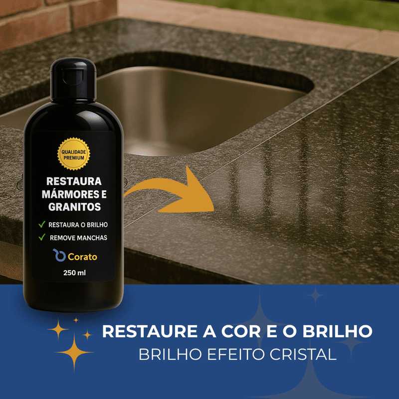 Restaura Mármores e Granitos 250ml - COMPRE 1 LEVE 2