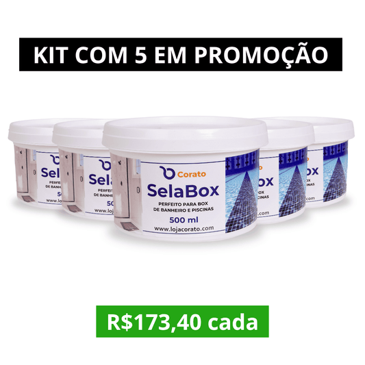 Kit com 5 - SelaBox Corato 500ml