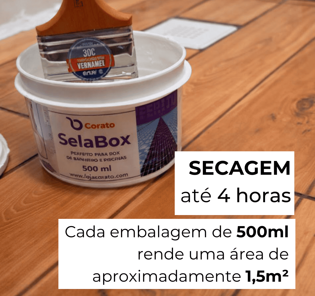 SelaBox Corato 500ml - Para Box e Piscinas