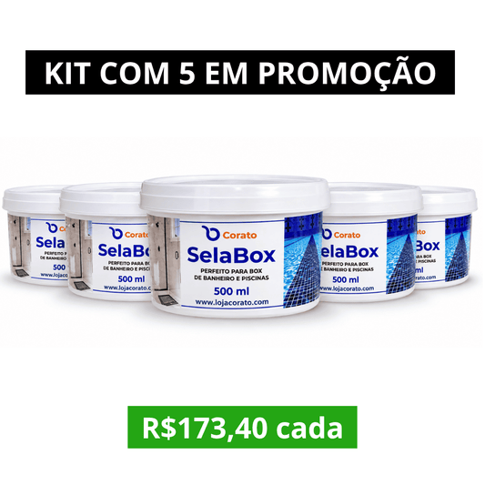 Kit com 5 - SelaBox Corato 500ml